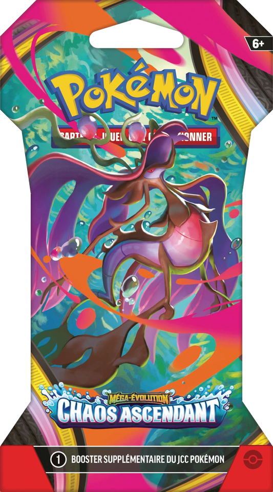 Pokémon Chaos Rising Sleeved Booster (FR) - second artwork
