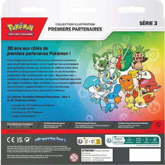 Pokémon First Partner Illustration Collection Series 3 (FR) - back
