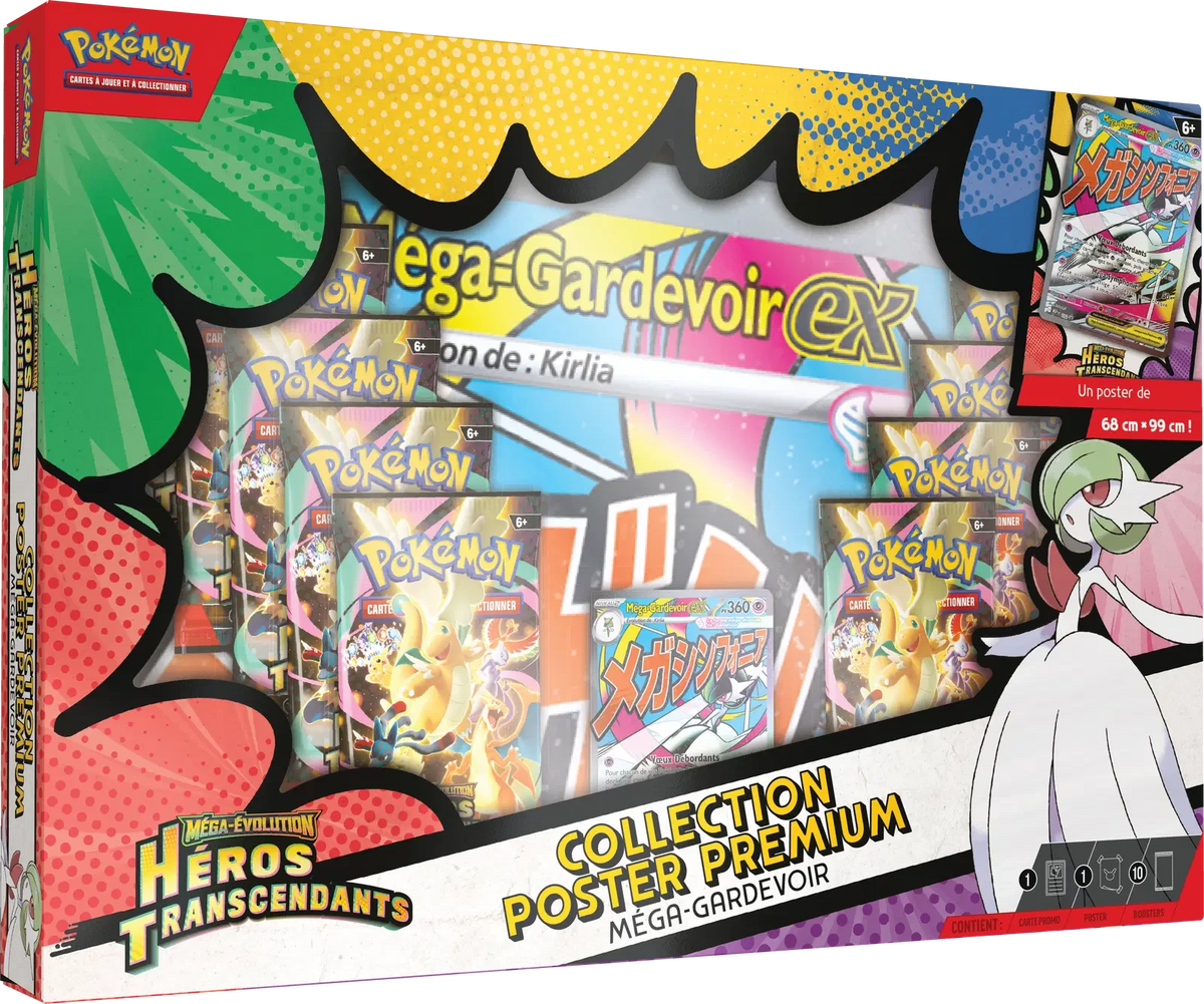 Pokémon Ascended Heroes Premium Poster Collection Mega Gardevoir ex (FR)