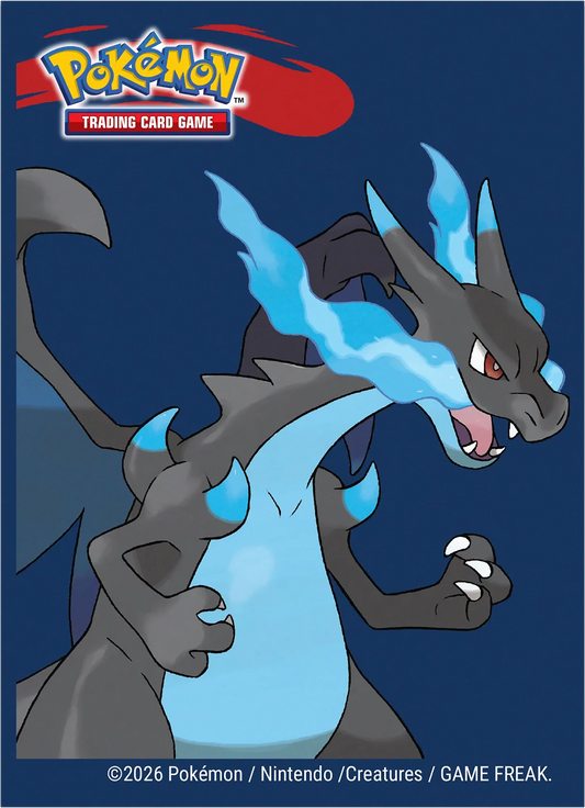 Ultra Pro Pokémon TCG Mega Charizard X Deck Card Sleeves - sleeve
