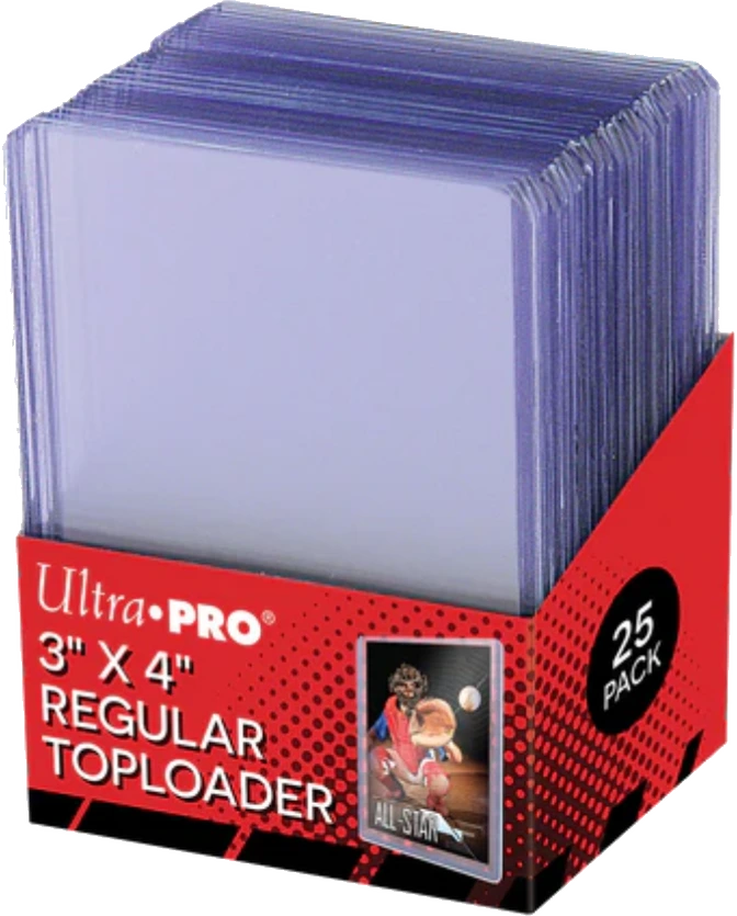 Ultra Pro Regular Top Loader Transparent 25pcs 76x102mm