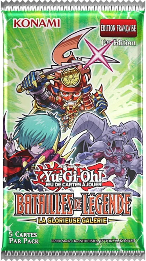 Yu-Gi-Oh! Battles of Legend: Glorious Gallery Booster (FR) - second artwork