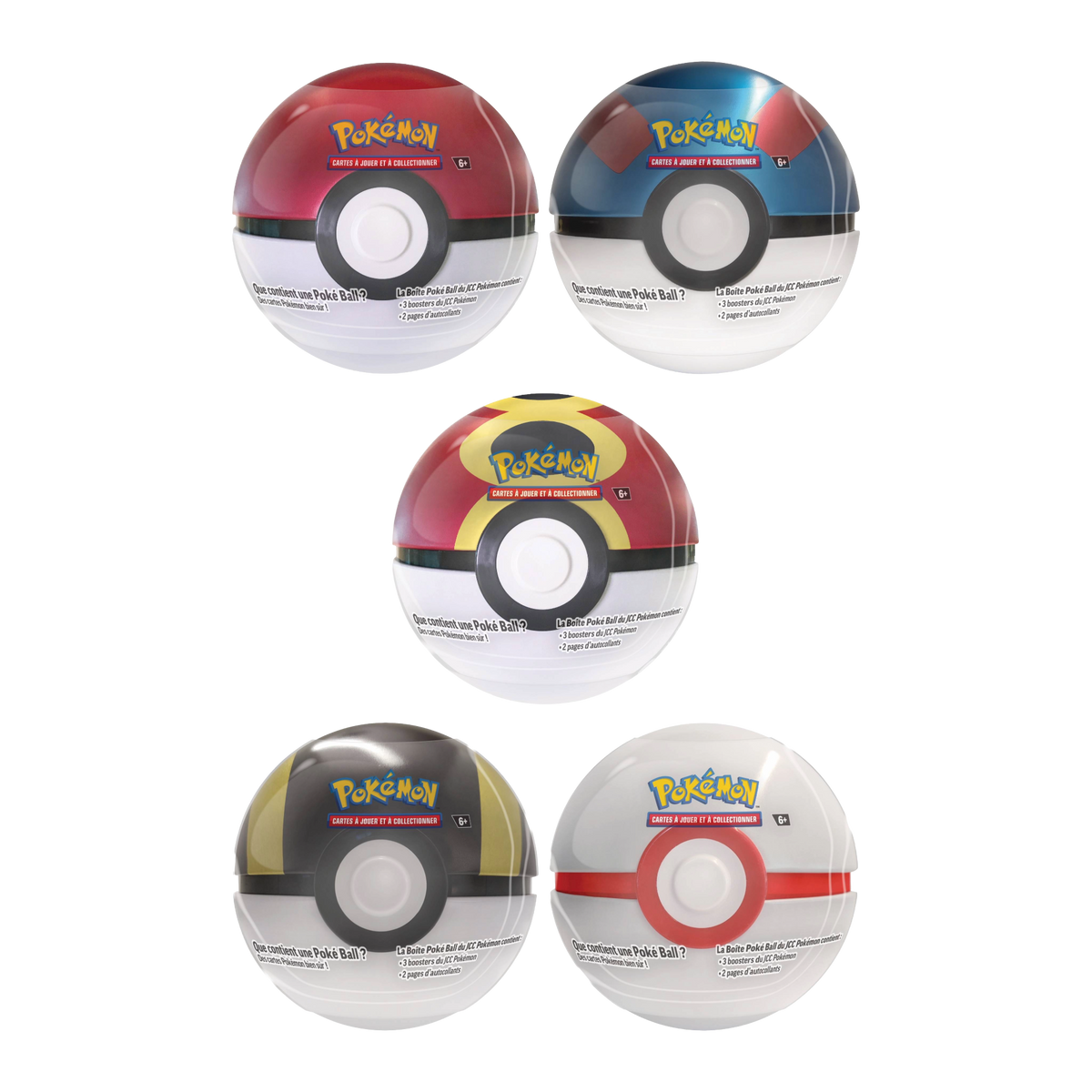 Pokémon Pokeball Tin 2025 (FR)