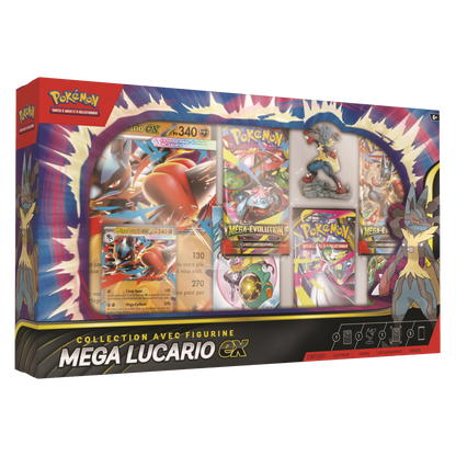 Pokémon Collection Figurine Mega Lucario ex (FR)