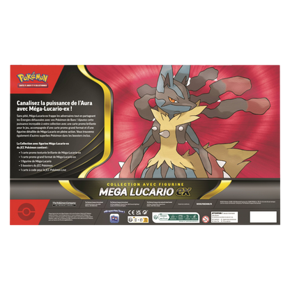 Pokémon Collection Figurine Mega Lucario ex (FR)
