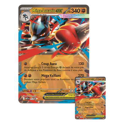 Pokémon Collection Figurine Mega Lucario ex (FR)