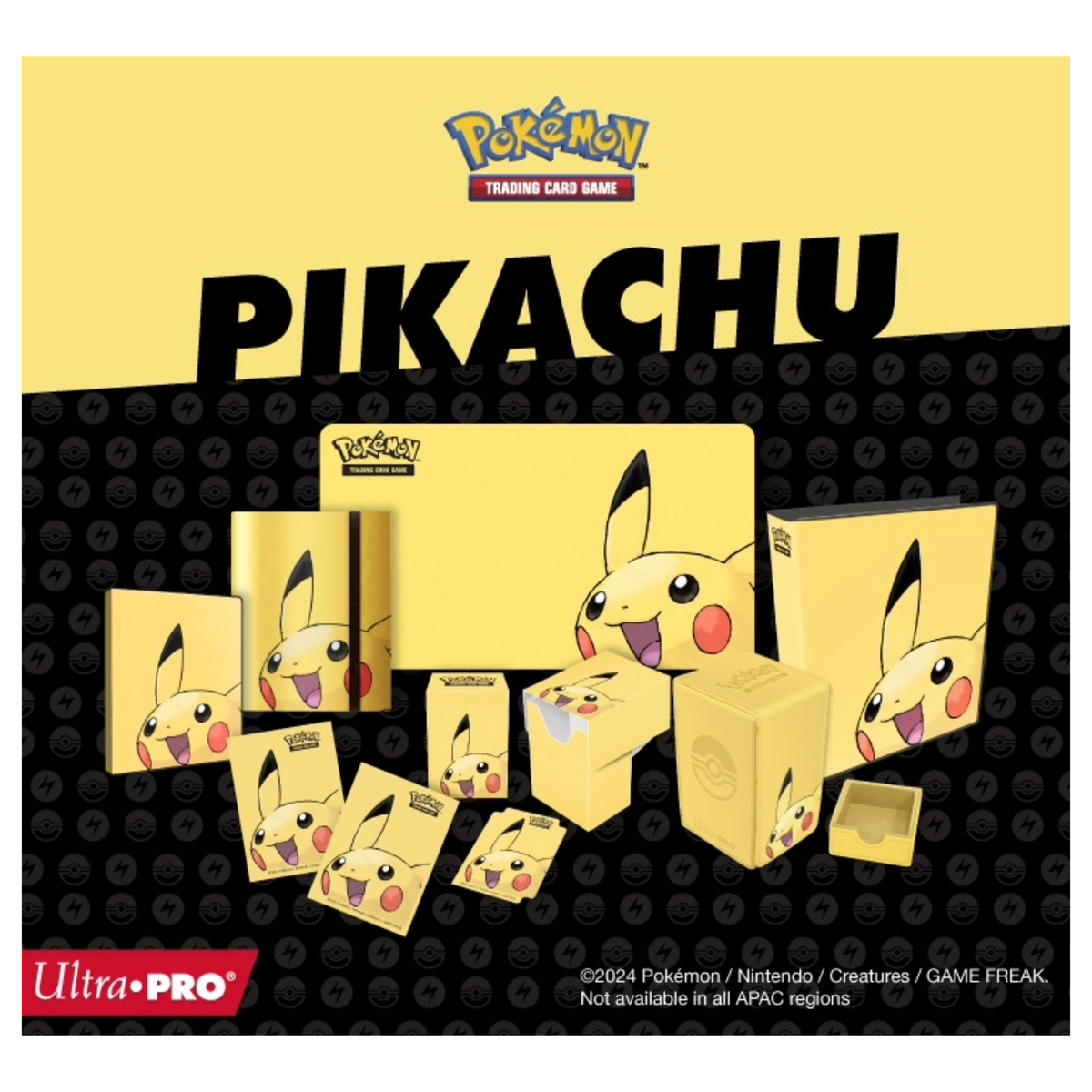Ultra Pro Pokémon JCC Sleeves de Deck Pikachu