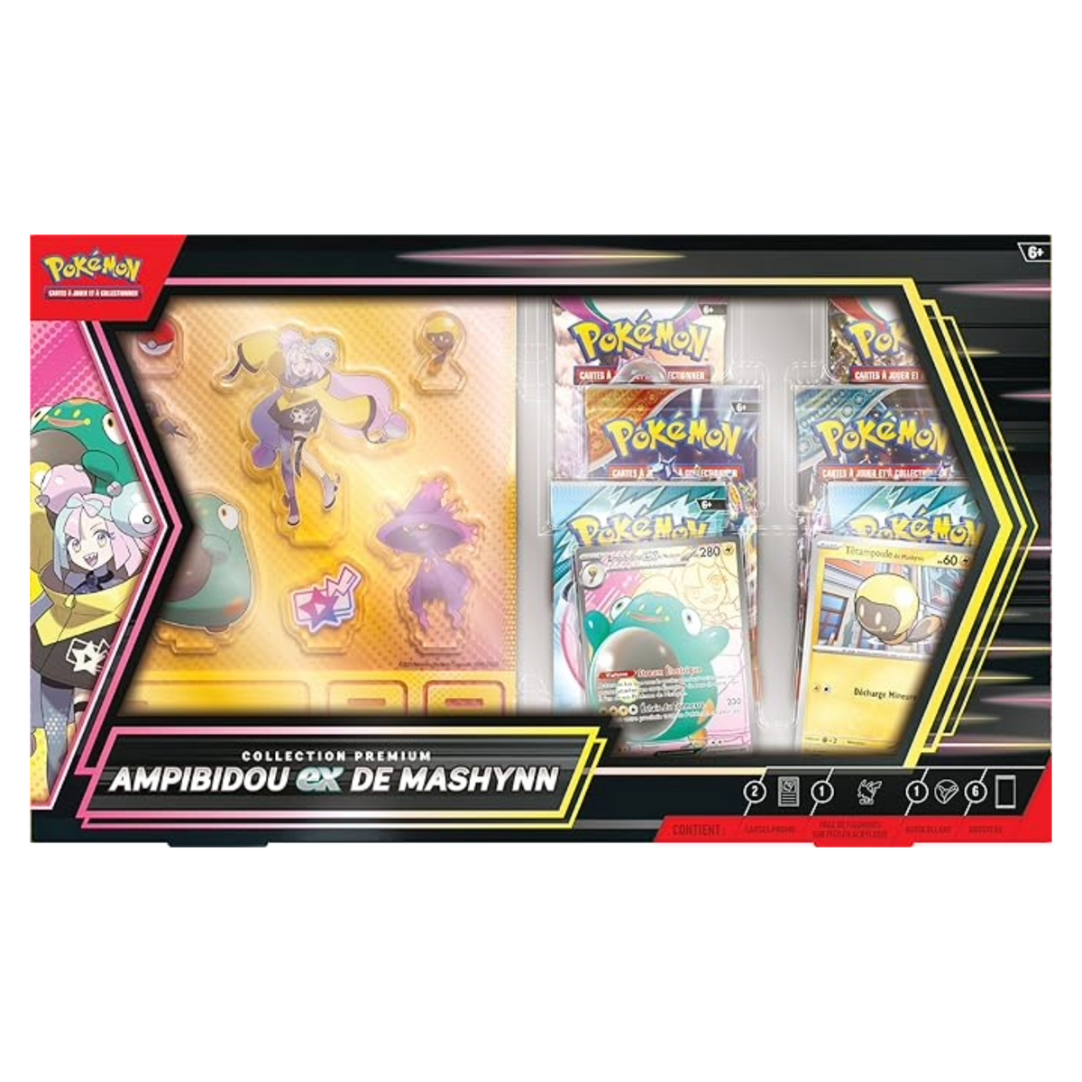 Pokémon Collection Premium Ampibidou de Mashynn ex (FR)