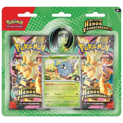 Pokémon Duo-pack Saquedeneu d'Erika Héros Transcendants (FR)