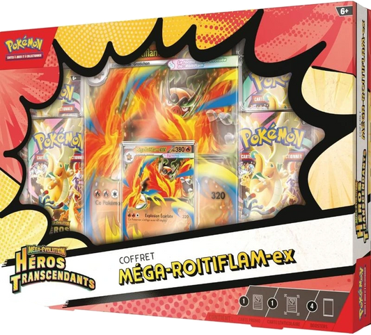 Pokémon Ascended Heroes Box Mega Emboar ex (FR)