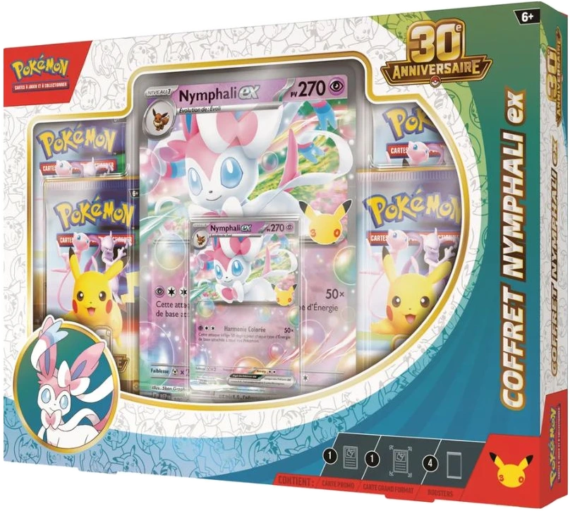 Pokémon 30th Celebration Box Sylveon ex (FR)