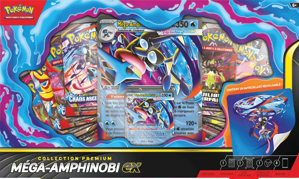 Pokémon Mega Greninja ex Premium Collection (FR)
