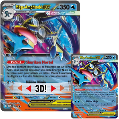 Pokémon Mega Greninja ex Premium Collection (FR) - promo card