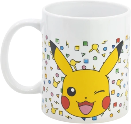 Pokémon Pikachu Confetti Ceramic Mug 325ml - other side