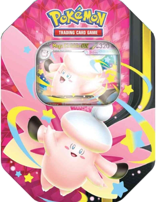 Pokémon Mega Moonlit Tin Mega Clefable ex (FR)