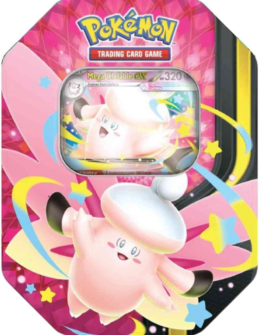 Pokémon Mega Moonlit Tin Mega Clefable ex (FR)