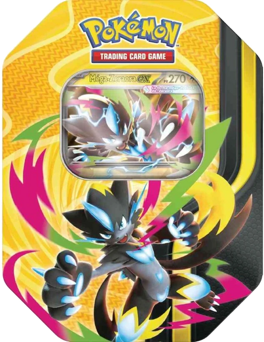 Pokémon Mega Forces Tin Mega Zeraora ex (FR)