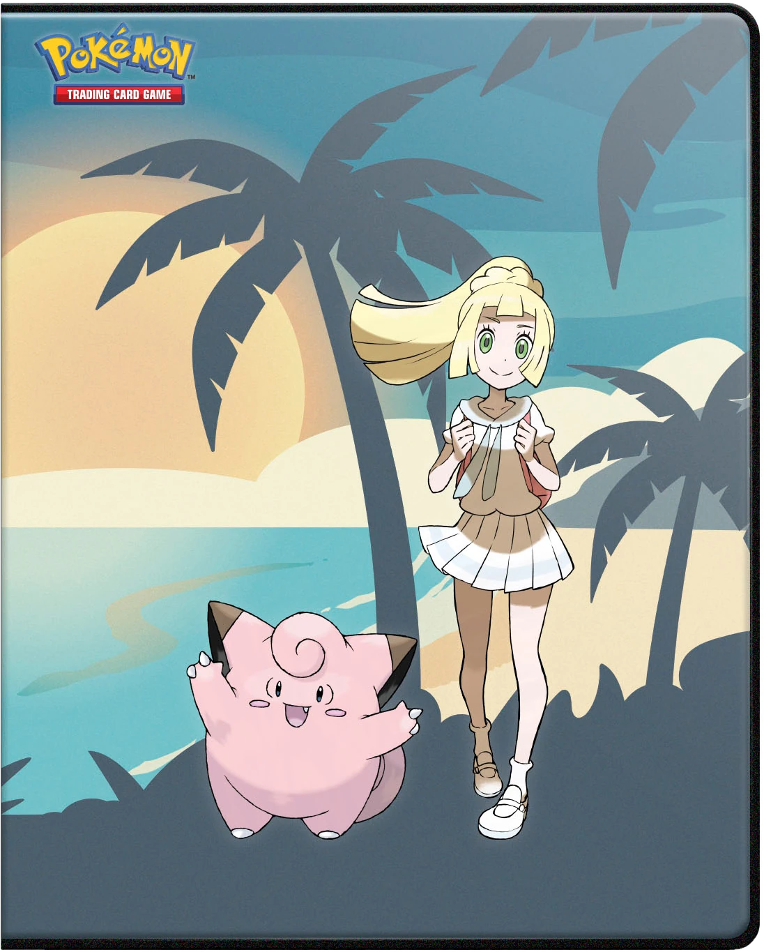 Ultra Pro Pokémon TCG Lillie & Clefairy 4-pocket Binder