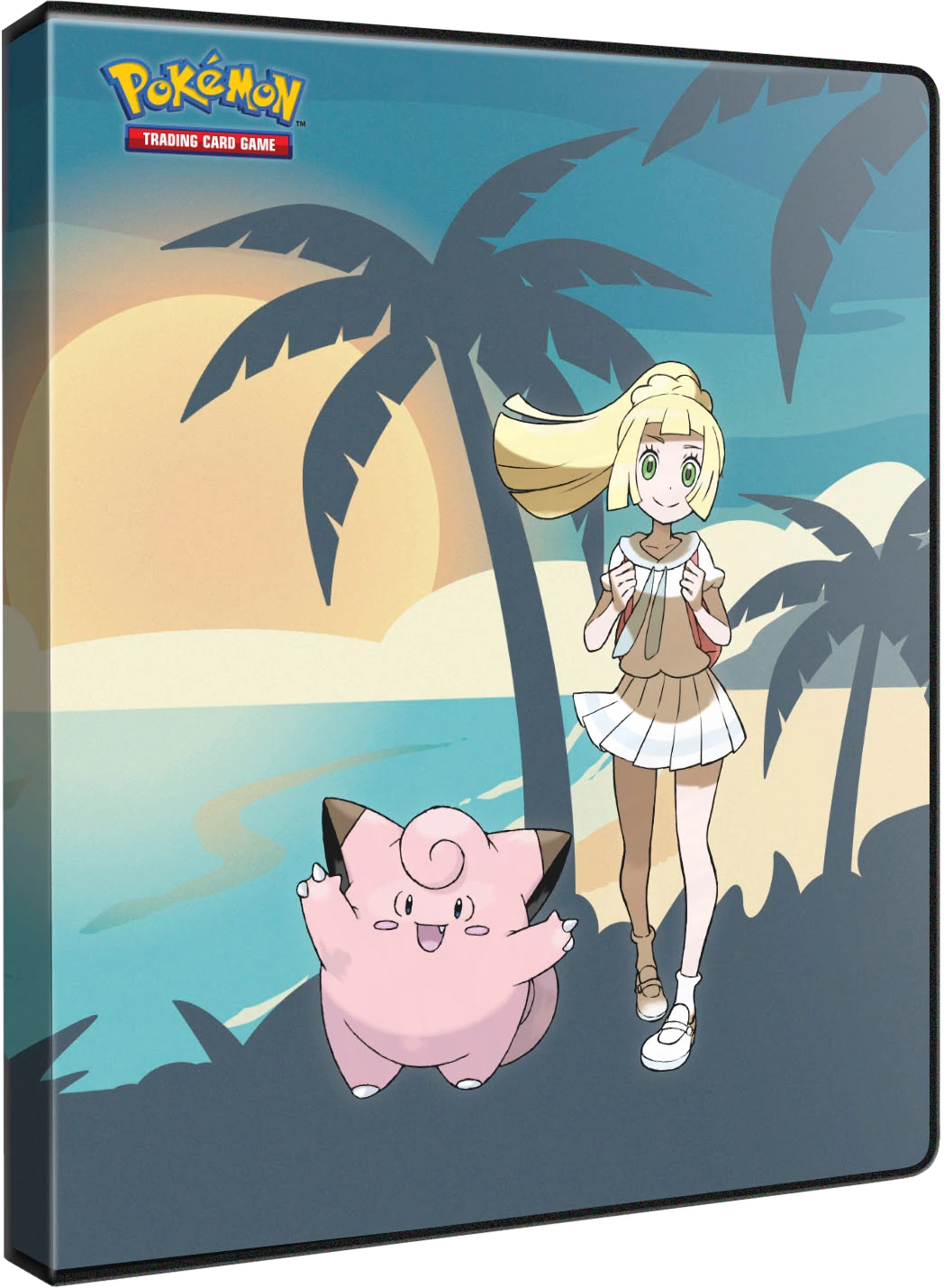 Ultra Pro Pokémon TCG Lillie & Clefairy 4-pocket Binder - cover