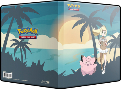 Ultra Pro Pokémon TCG Lillie & Clefairy 4-pocket Binder - front and back cover