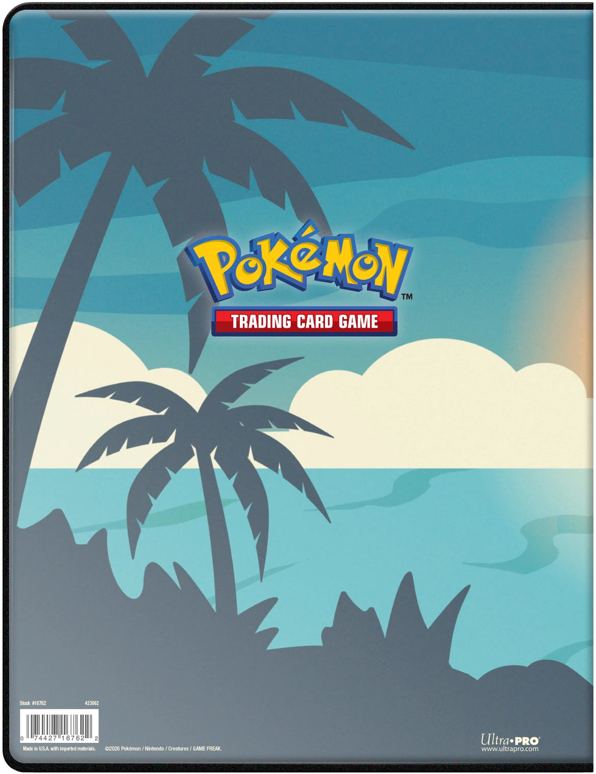 Ultra Pro Pokémon TCG Lillie & Clefairy 9-pocket Binder - back cover