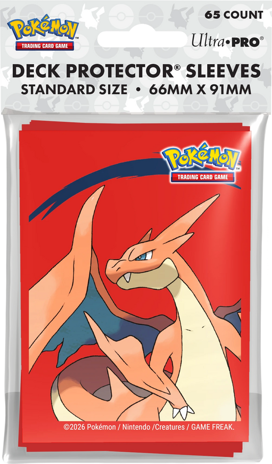 Ultra Pro Pokémon TCG Mega Charizard Y Deck Card Sleeves