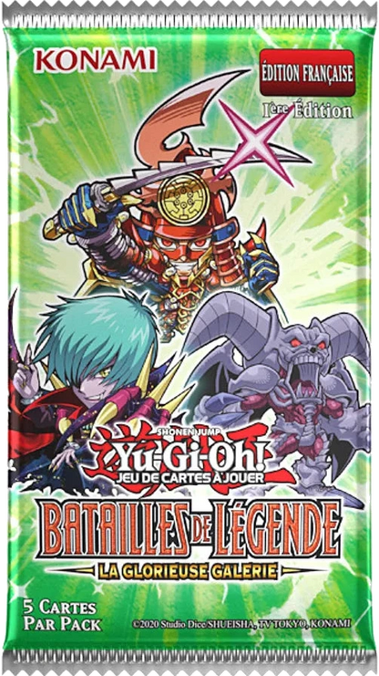 Yu-Gi-Oh! Battles of Legend: Glorious Gallery Booster (FR) - second artwork