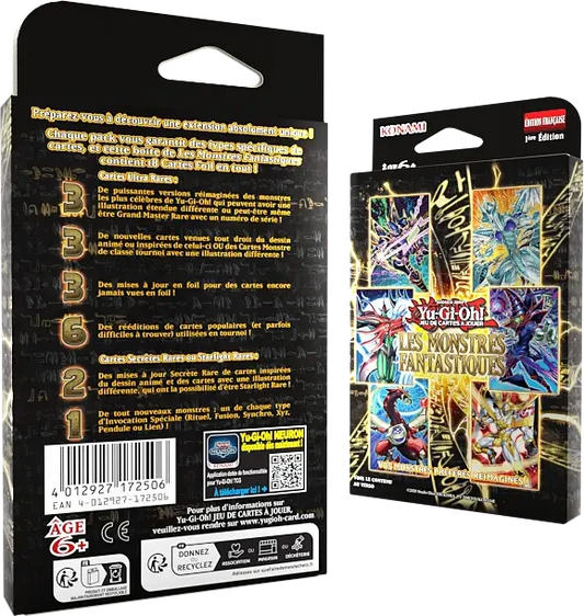 Yu-Gi-Oh! Magnificent Monsters Tuckbox (FR) - back and front